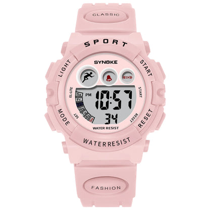 Digital Watch for Kids, Waterproof LED Lights Luminous Watches, Children Wristwatch Boys Students Electronic Wrist Watch