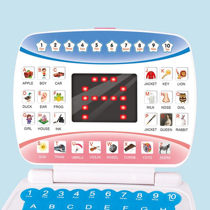 English Learning Machine Laptop Computer Toys Child Electronic Preschool Language Education Gift Toddler Kid Developing Skills