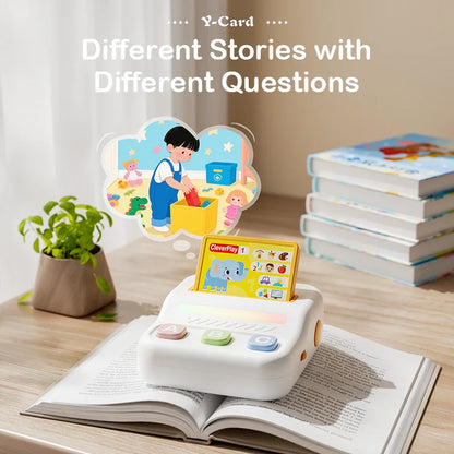 Children's Educational Learning Machine Early Enlightenment Intelligence Toy Desktop Answering Machine with Thinking & Judgment