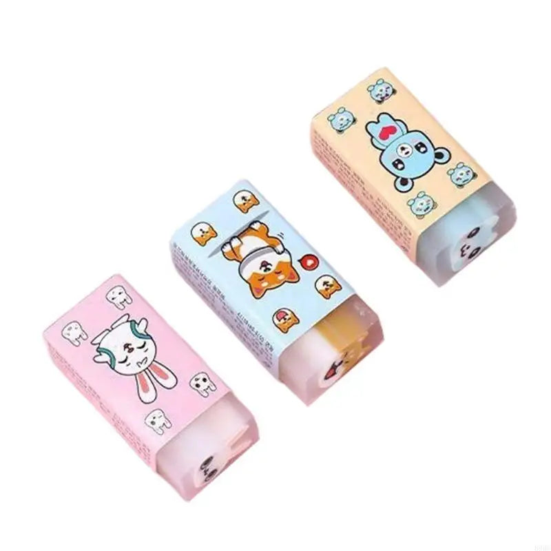 Creative Pencil Erasers Lovely Eraser Fruit Erasers School Supplies for Kids 896C