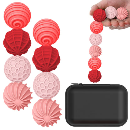 Magnetic Sensory Fidget Balls Silicone Stress Relief Toys for Adults Anxiety Autism Calming Sensory Therapy Tools