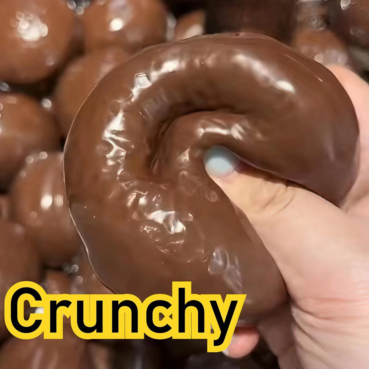Creative Choco Pie Squishy Stress Ball Toys Soft Building Block Filling Squeeze Fidget Toy Adults ASMR Sensory Anti Stress Toys