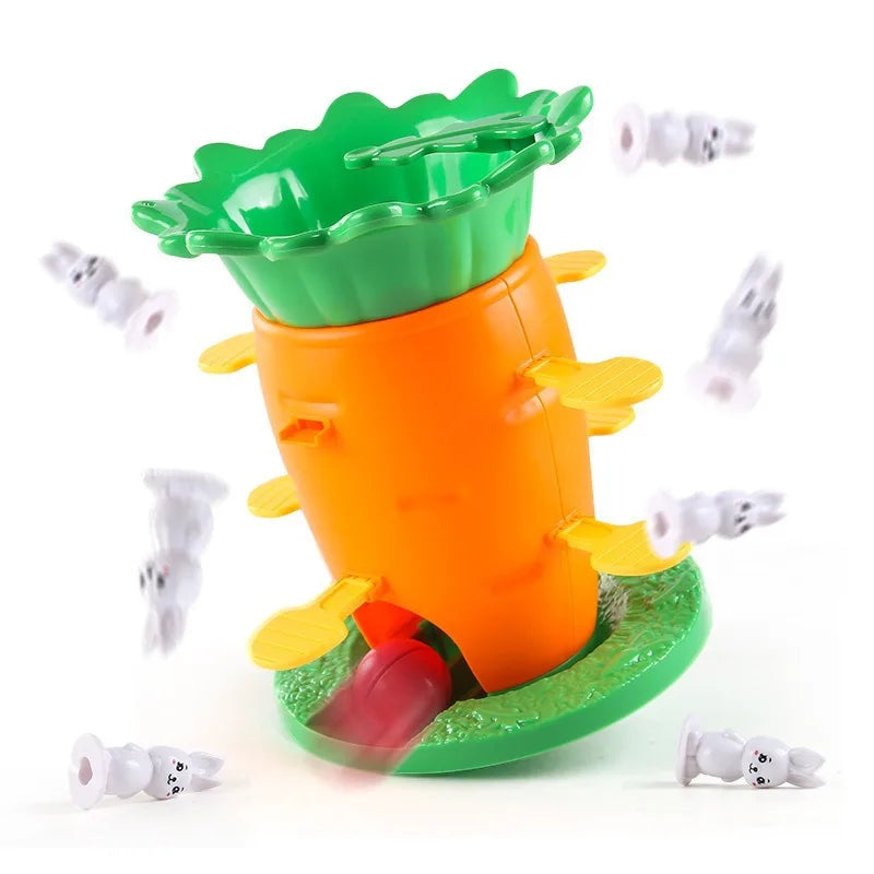 NEW Kids Carrot Balance Tree Focus Balance Training Children's Toys Folding Tower Game Series Parent Interactive Christmas Gift