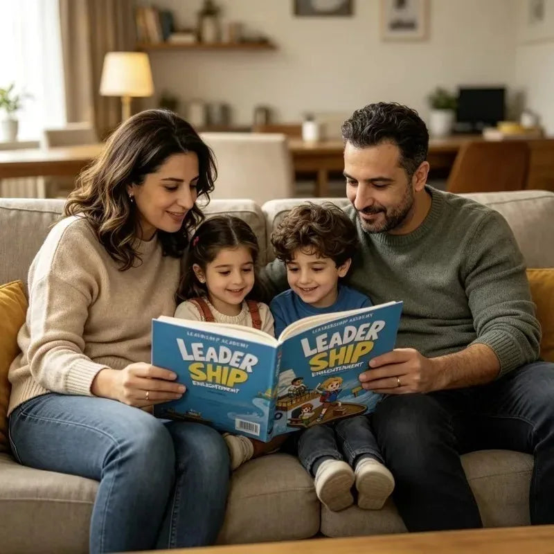 Kids Leadership Enlightenment Comic Book | Leadership Academy Funny Educational Story Book for Children Self Development