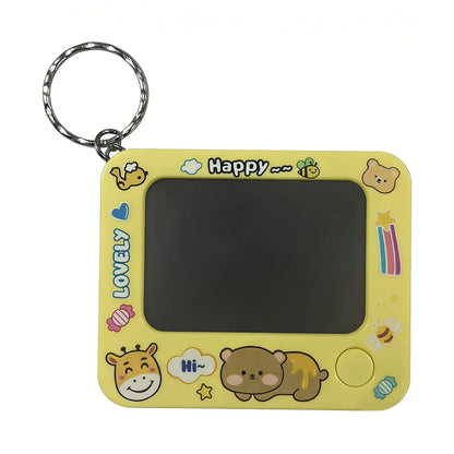 Creative Mini Magnetic Drawing Boards with Keychain Erasable Doodle&Sketch Pads DIY Painting for Kids Ages 3-6 Birthday Gifts