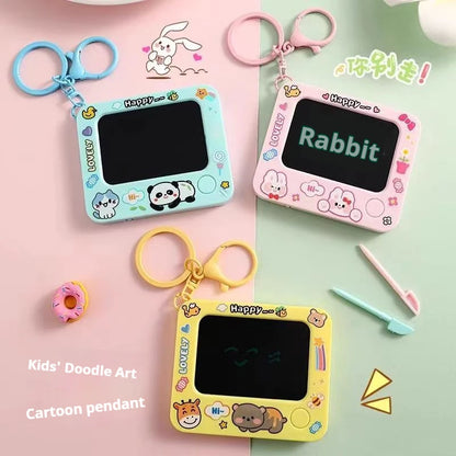Creative Mini Magnetic Drawing Boards with Keychain Erasable Doodle&Sketch Pads DIY Painting for Kids Ages 3-6 Birthday Gifts