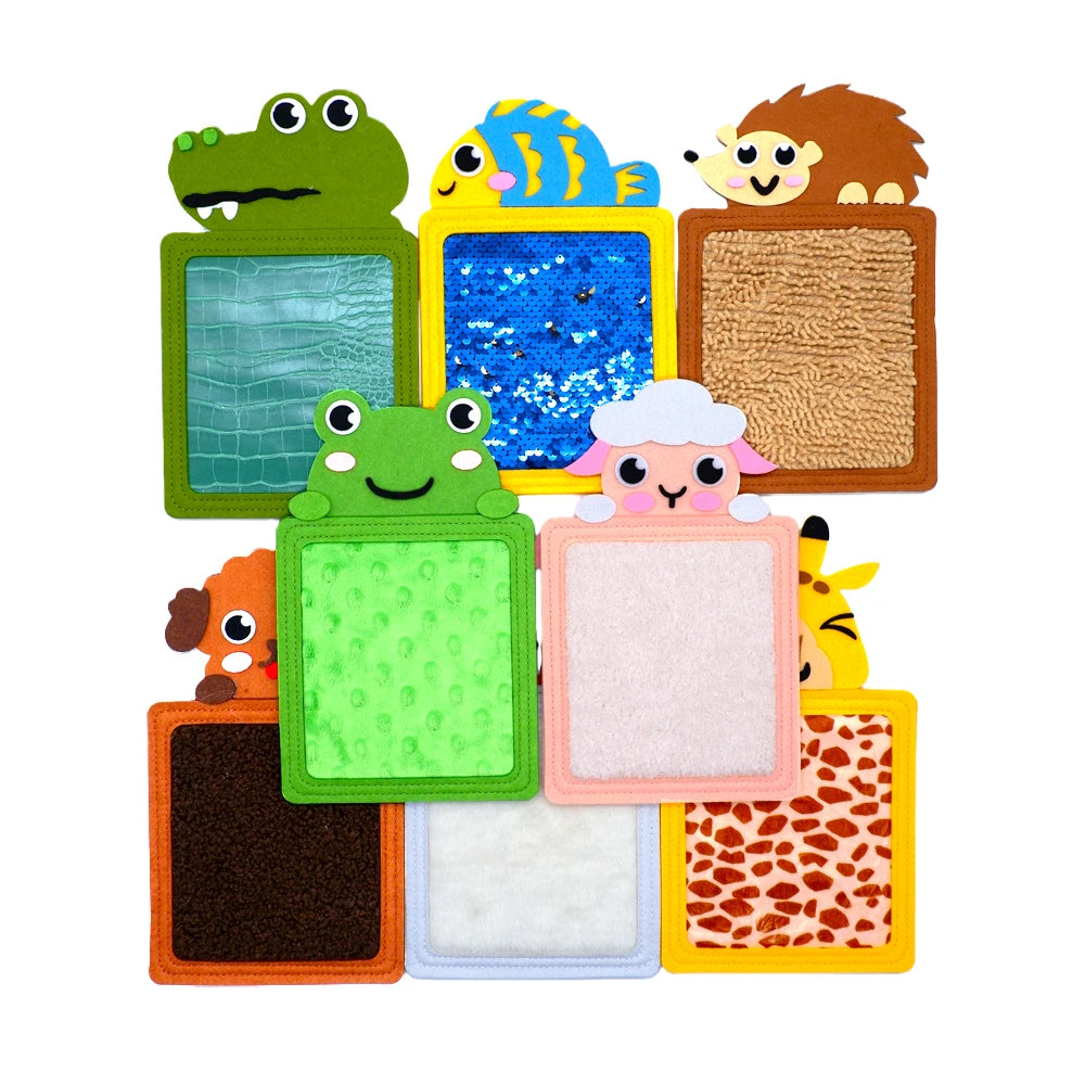 Sensory Tactile Math Developmental Education Toy Montessori Busy Board Life Skills Fine Motor Learning Activities Toys for Kids