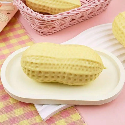 Peanut Stress-relieving Toys Slow Rebound Soft Squeeze Toy Decompression Toy for Adults for ADHD Autism Sensory Toy