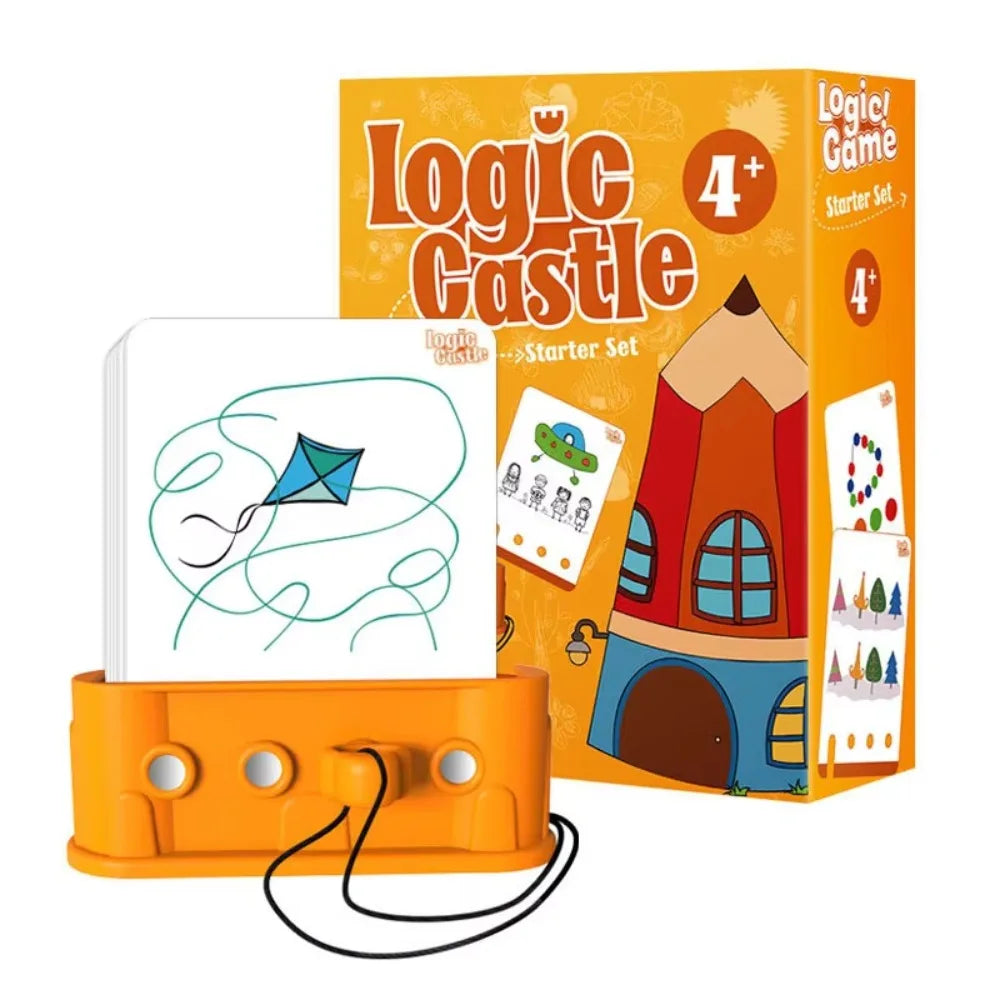 Montessori Kids Logic Key Puzzle Game Matching Game Early Educational Logic Key Thinking Training Intellectual 3D