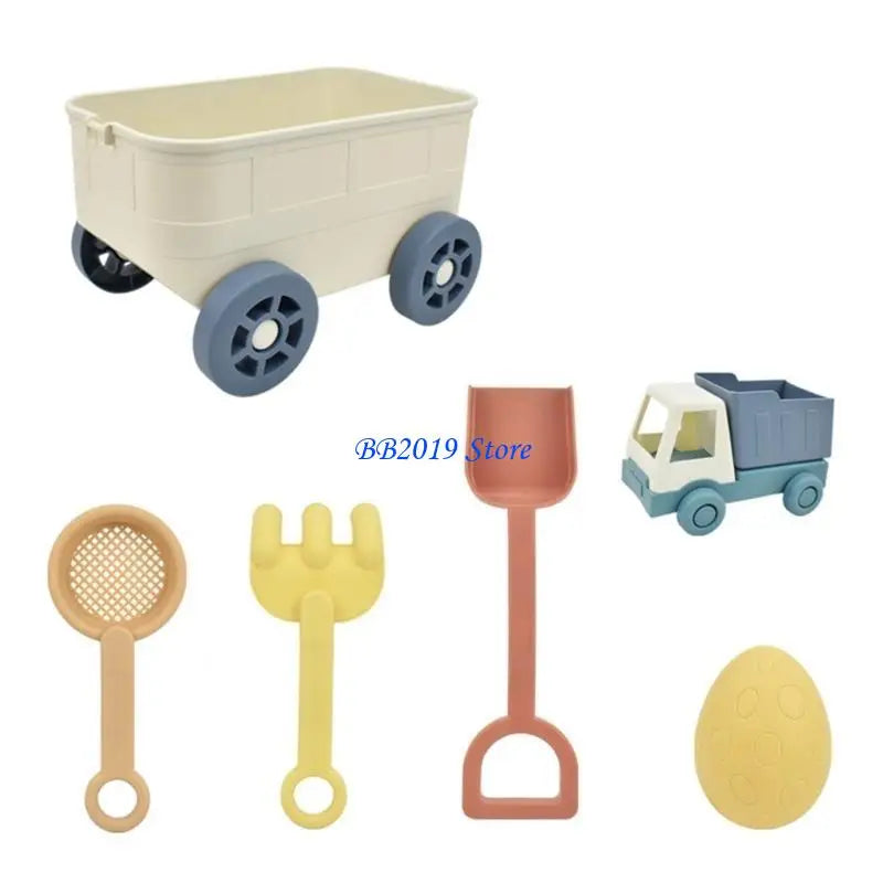 Q0KB 6/8 Pieces Sand And Water Play Set For Creative Kids Gardening Supplies