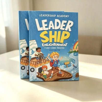 Kids Leadership Enlightenment Comic Book | Leadership Academy Funny Educational Story Book for Children Self Development
