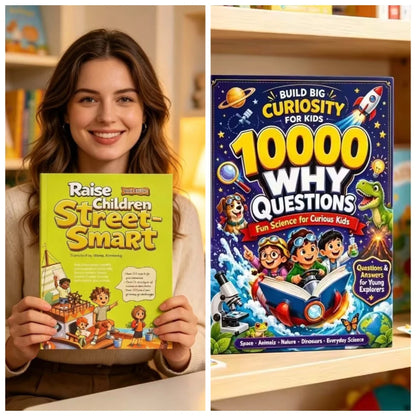 Children's Comic Book Set, Leadership Enlightenment, Emotional Intelligence and Social Training, 10000 Why Science Encyclopedias