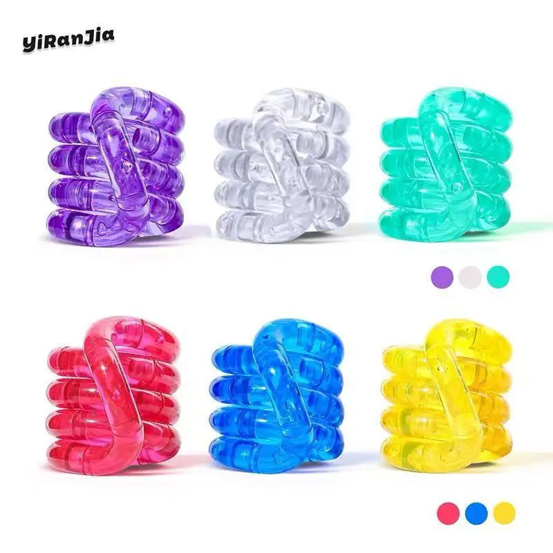 Tangle Sensory Fidget Toy For Kids Adults Autism Special Needs Stress Relief Anxiety Reducer Hand Therapy Toy Gifts