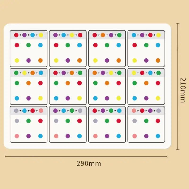 Cognitive Development Toy Set: Kids' Attention and Memory Training Cards
