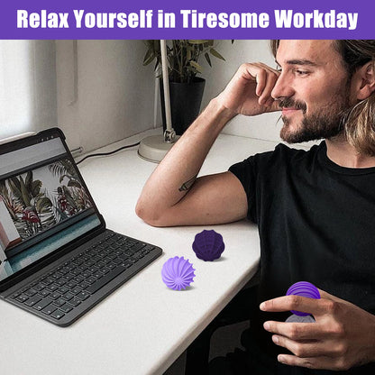 Magnetic Sensory Fidget Balls Silicone Stress Relief Toys for Adults Anxiety Autism Calming Sensory Therapy Tools