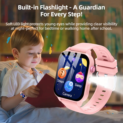 Kids Smart Learning Watch with Educational Games, Camera & Music Player - Touch Screen Kids Tablet for & Ages 3+, Pedometer