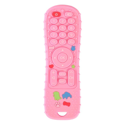 Teether remote control children's silicone toys Montessori philosophy sensory boys girls gift