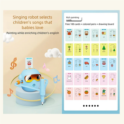 Educational Drawing Robot For Kids Interactive Learning For Early Childhood Enlightenment