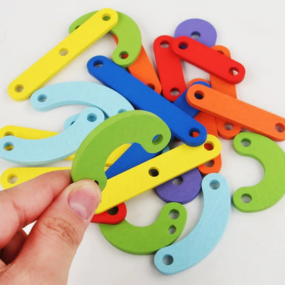 Creative Pegboard Toy Kids Hand Coordination Training Desktop Game Parent Interactive Early Learning Playset