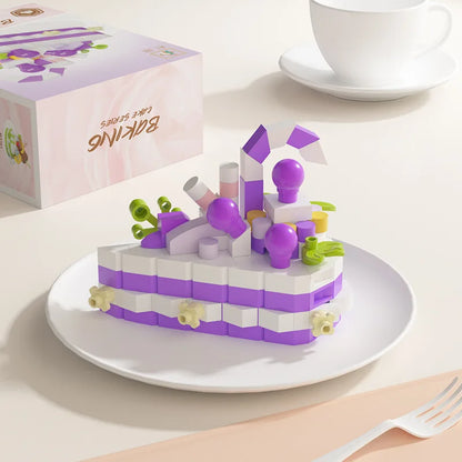 Kids Cake Party DIY Building Blocks Creative Intelligence Assemble Game Early Educational Interactive Toy For Family Time