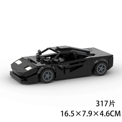 Creative Racing Series Building Blocks Toy Luxury Sports Car Model Building Set for Kids Educational Block Toy Birthday Gifts