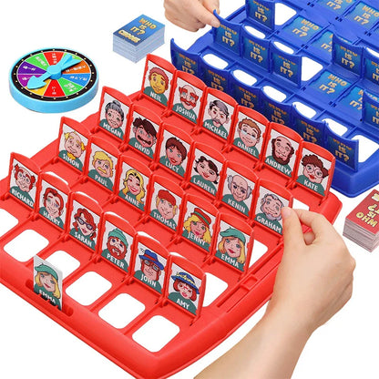Cross-Border Guess Who Am I Board Game Kids Parent-Child Interactive Educational Logical Thinking Intellectual Desktop Card Toy