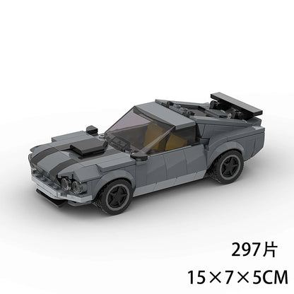 Creative Racing Series Building Blocks Toy Luxury Sports Car Model Building Set for Kids Educational Block Toy Birthday Gifts