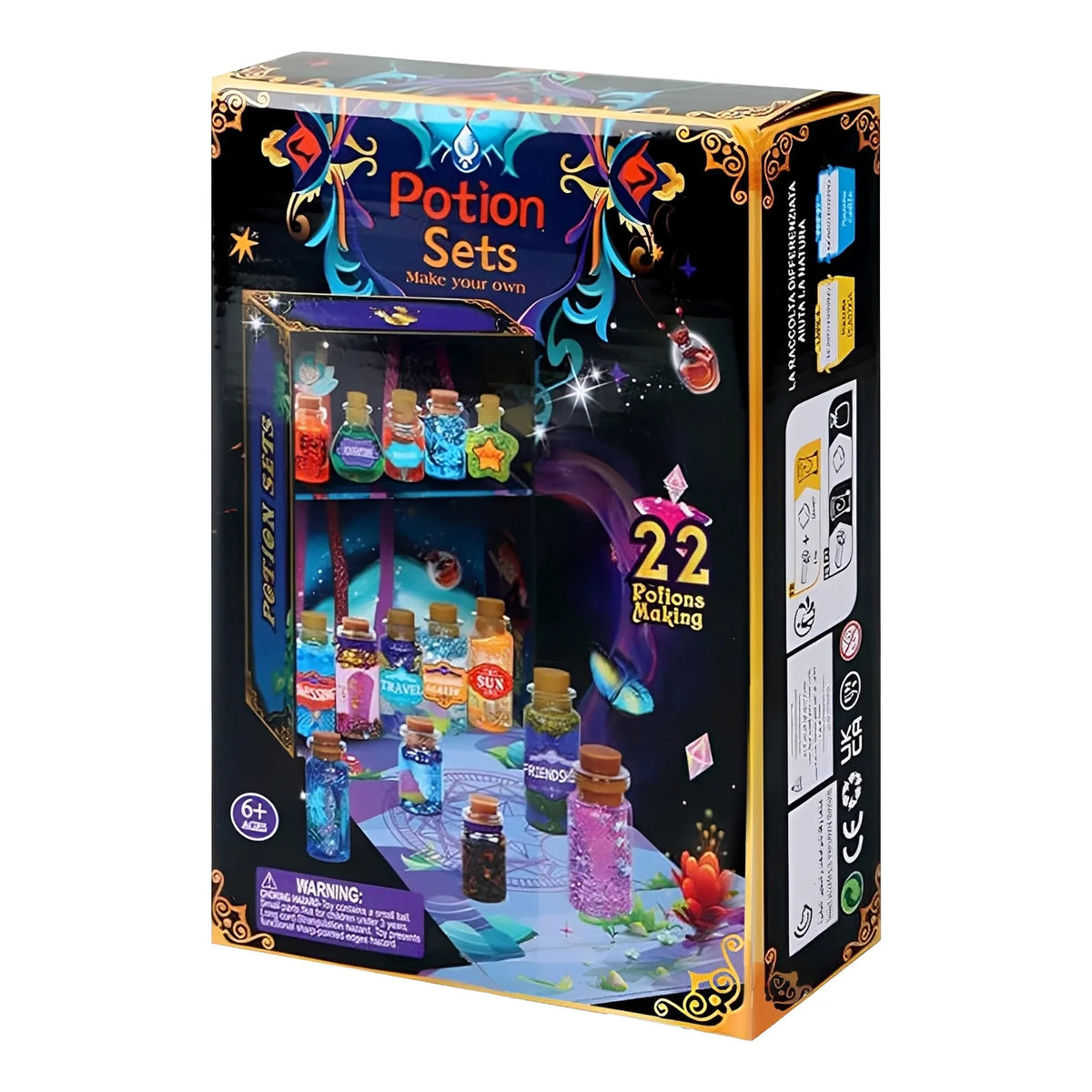 Kids Science Experiment Kit DIY Magic Potion Toy Set Colorful Box Educational Chemical Experiments for Children