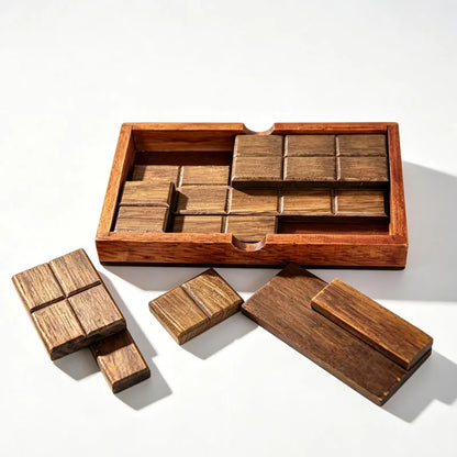 Creative Idea Chocolate Box Puzzle Brain Teaser Puzzles for Adults Kids Very Difficult IQ Logic Challenging Educational Toys