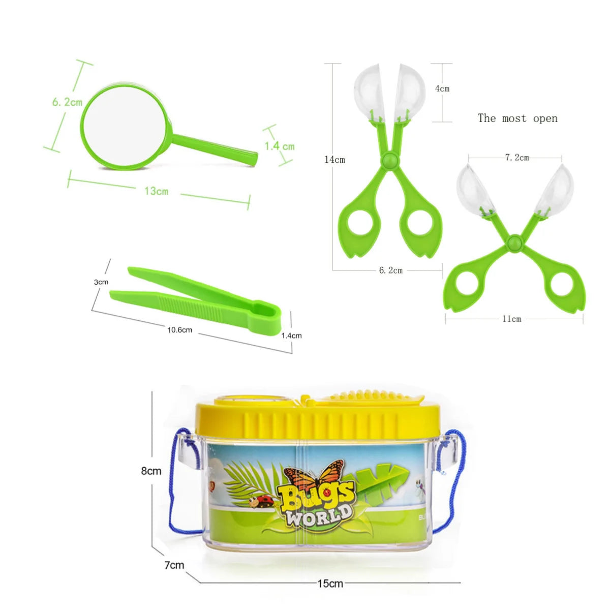Explorer Kit, 5 PCS Bug Catcher Kit, Educational Nature Exploration Toys Gift For Boys & Girls Christmas, Thanksgiving Gifts