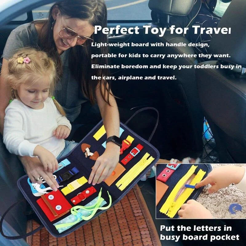 Montessori Toys Early Educational Fine Motor Training Self-care Ability Children Game Preschool Kids Toy for Girls Boys