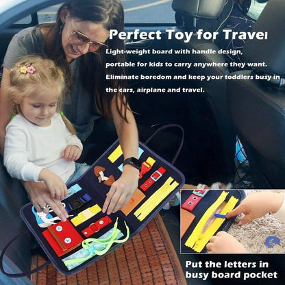 Montessori Toys Early Educational Fine Motor Training Self-care Ability Children Game Preschool Kids Toy for Girls Boys