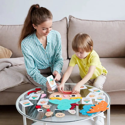 Montessori Social Emotional  Boards Sensory Toys  for Kids & Toddlers, Emotional Learning Activities for Boys  & Girls