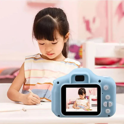 Mini Children Digital Camera for Kid Lovely X2 Can Take Pictures Video Small Camera Photography Children Birthday Gift Kids Toys