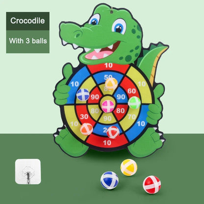 Educational Dart Board Baby Dart Indoor Sports Child Montessori Games for Children 3 to 7 Years