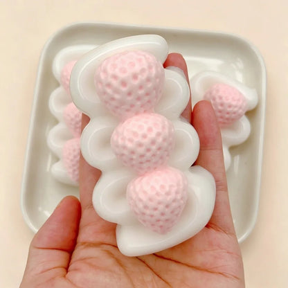 Strawberry Cream Stick Sensory Stress-Relief Toy for Children & Adults Relaxation & Anxiety Relief Fun Sensory Play