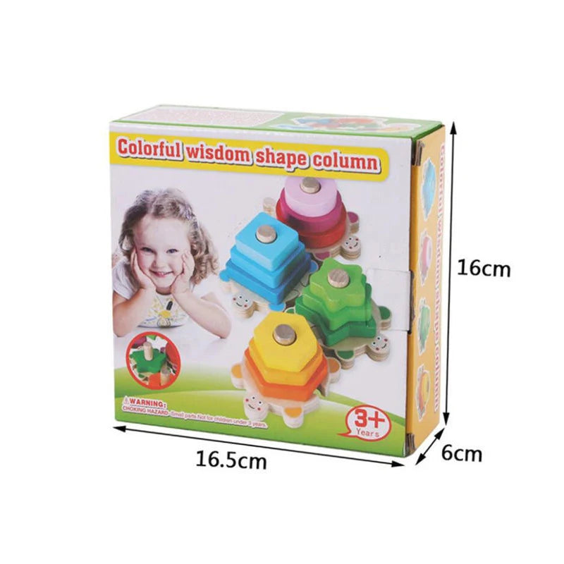 Montessori Geometric Shape Matching Game Wood Kids Learning Toys Educational Kinder Spielzeuge Juegos Cognitivos Para Niños