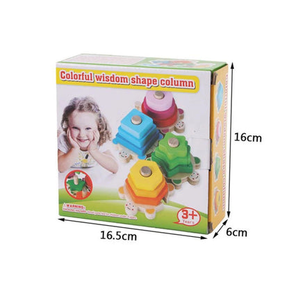 Montessori Geometric Shape Matching Game Wood Kids Learning Toys Educational Kinder Spielzeuge Juegos Cognitivos Para Niños