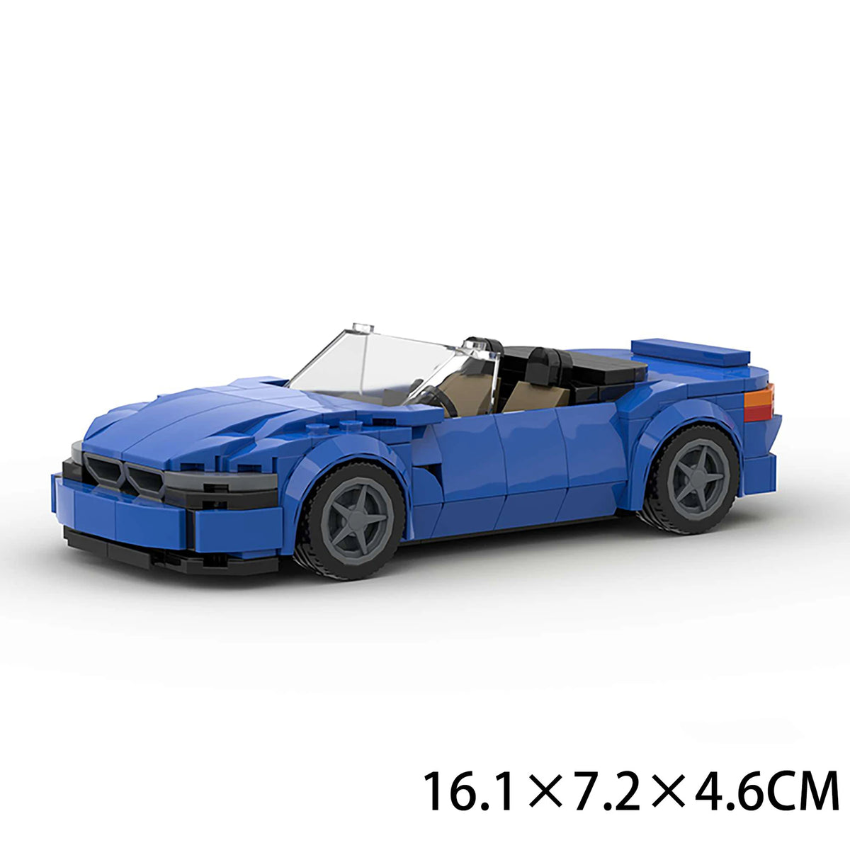 Creative Racing Series Building Blocks Toy Luxury Sports Car Model Building Set for Kids Educational Block Toy Birthday Gifts