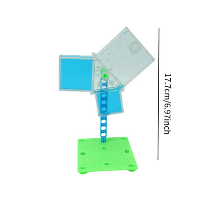Montessori Pythagorean Theorem Demonstration Experiment Set Mathematics Model Education Aid DIY for Boy Girl Kids Toys Gifts