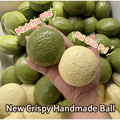 Creative Choco Pie Squishy Stress Ball Toys Soft Building Block Filling Squeeze Fidget Toy Adults ASMR Sensory Anti Stress Toys