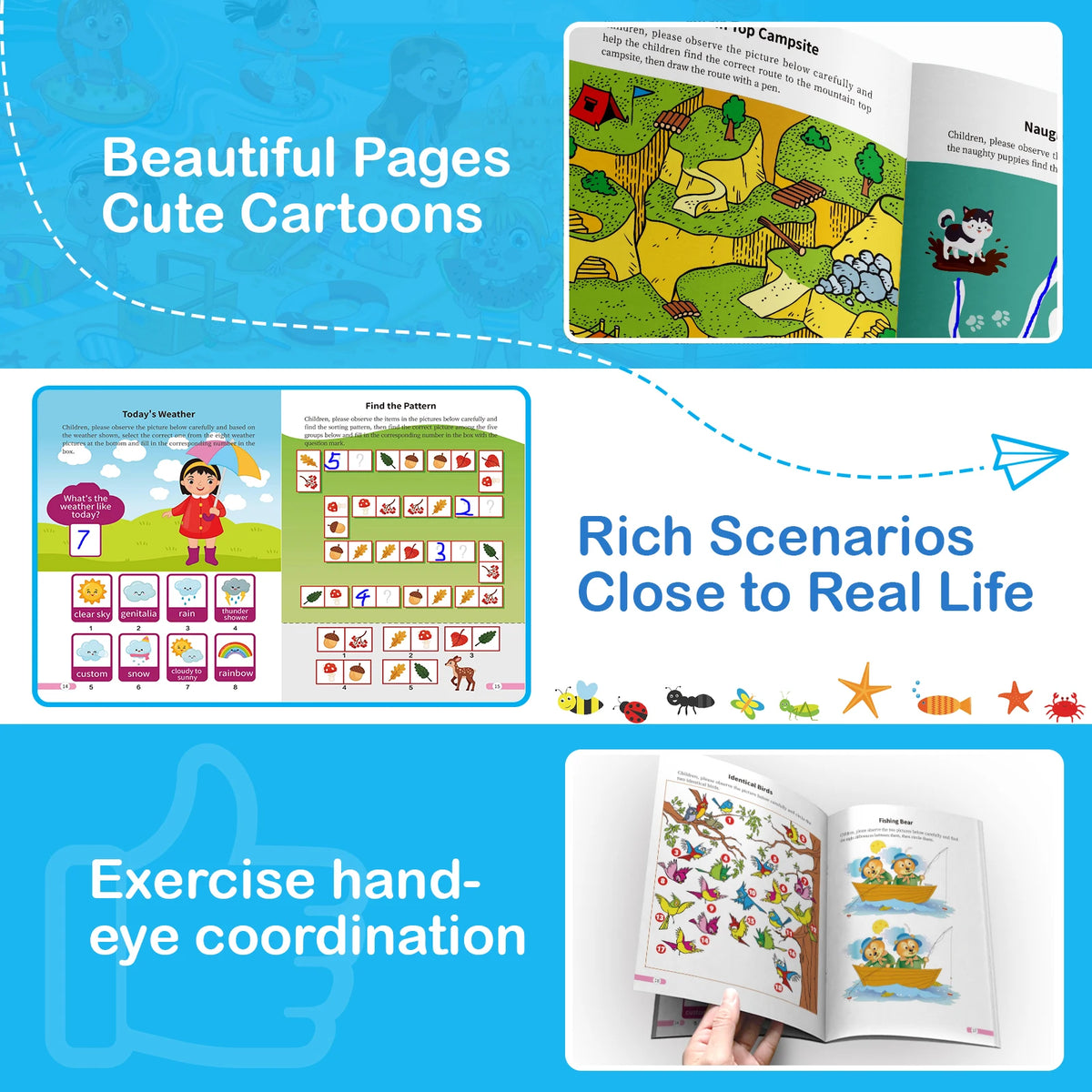 Concentration Training Books for Kids | Concentration Skills for 3-10 Year Olds at Play