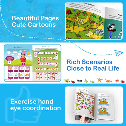 Concentration Training Books for Kids | Concentration Skills for 3-10 Year Olds at Play