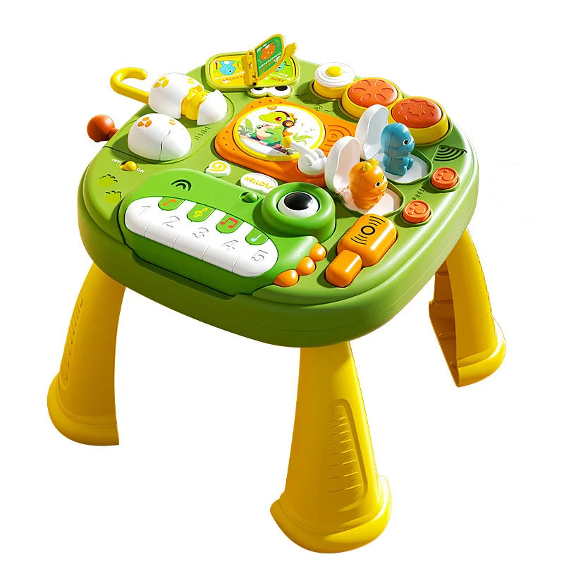 Infant Learning Table Table Montessory Toys Early Education Sound/Light Games Motor Training Sensory Educational Toys Portable