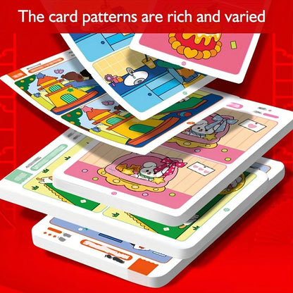 Children's Focus and Observation Training, Spot the Difference, from Hyperactivity to Concentration, Educational Game Cards