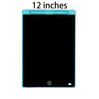 12 inch LCD Writing Tablet for Kids-Reusable Drawing Board, Eye Protection Screen, Lock Button & Instant Erase-Educational Gift