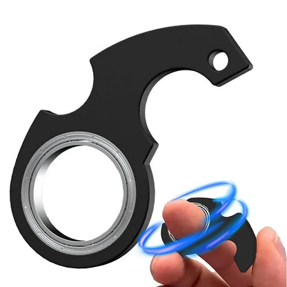 Creative Keychain Fidget Spinner Stress Relief Toys For Anxiety Autism ADHD EDC Cool Stuff For Teens Adults Kids Great Gifts