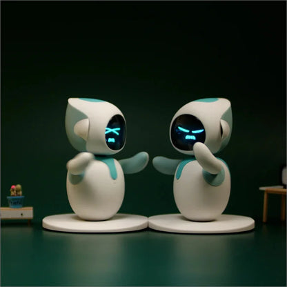 Eilik AI Smart Robot with Emotional Interaction Cute Blue/Pink Multiple Modes Electronic Automation Gift for Vocal Fun,in stock