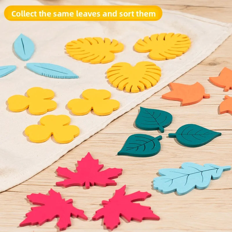 Children's Creative Leaf Building Blocks, baby Concentration Training Games, Early Childhood Educational Toys
