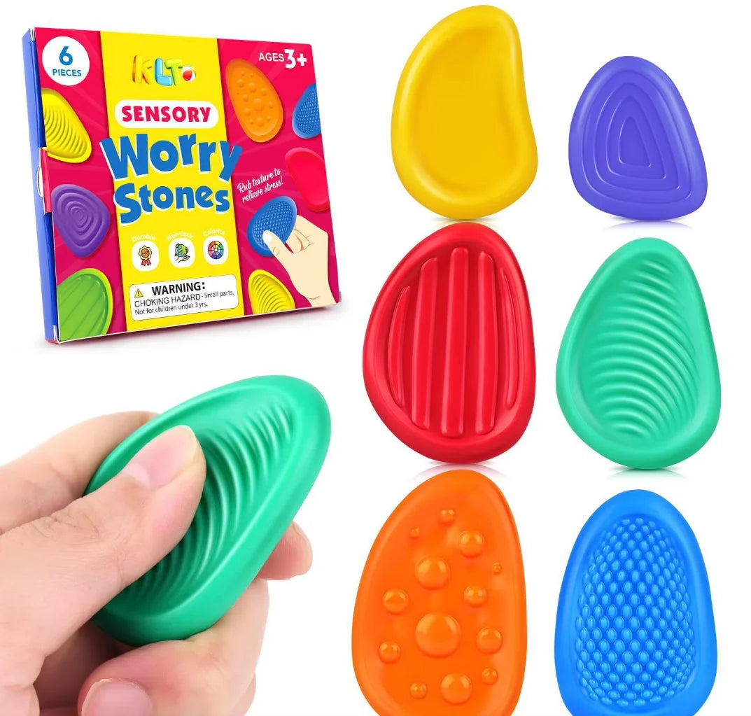 Silicone Sensory Strip Fidget Toys Kids Autism Decompression Calming Fidgeting Toy Adults Stress Desk Anxiety Relief Sensory Toy